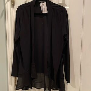 Lior Dressy Black Top/Jacket L NEW